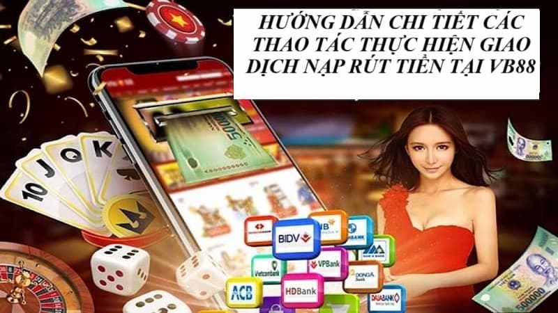 Chi tiết các thao tác thực hiện giao dịch rút tiền dành cho người chơi